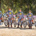 2018 Rockstar Energy Husqvarna Factory Racing Offroad team, Colton Haaker, Dalton Shirey, Josh Strang, and Thad Duvall_